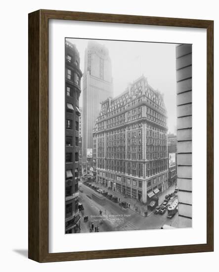 Knickerbocker Hotel on Broadway in New York City-null-Framed Photographic Print