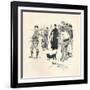 Knickerbockers in Venice', 1893, (1894)-Dudley Hardy-Framed Giclee Print