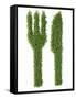 Knife and Fork in Cress-Kröger & Gross-Framed Stretched Canvas