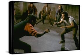 Knife Fight Scene from West Side Story-Gjon Mili-Stretched Canvas