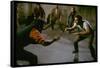 Knife Fight Scene from West Side Story-Gjon Mili-Framed Stretched Canvas