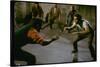 Knife Fight Scene from West Side Story-Gjon Mili-Stretched Canvas