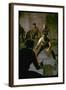 Knife Fight Scene from West Side Story-Gjon Mili-Framed Photographic Print