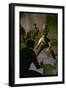 Knife Fight Scene from West Side Story-Gjon Mili-Framed Photographic Print