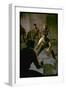 Knife Fight Scene from West Side Story-Gjon Mili-Framed Photographic Print