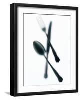 Knife, Fork and Spoon, Blurry-Hermann Mock-Framed Photographic Print