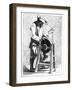 Knife Grinder, 1737-1742-Bouchardon-Framed Giclee Print