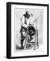 Knife Grinder, 1737-1742-Bouchardon-Framed Giclee Print