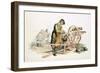 Knife Grinder, 1808-William Henry Pyne-Framed Giclee Print