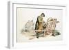 Knife Grinder, 1808-William Henry Pyne-Framed Giclee Print