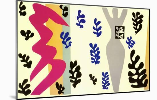 Knife Thrower-Henri Matisse-Mounted Art Print