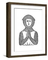 Knight, 1290-null-Framed Giclee Print