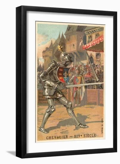 Knight, 14th Century-null-Framed Giclee Print