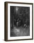 Knight and Fairies-Gustave Doré-Framed Photographic Print