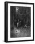 Knight and Fairies-Gustave Doré-Framed Photographic Print