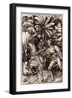 Knight and Halberdier-Hans Wechtlin-Framed Giclee Print