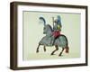 Knight and Horse in Armour, Plate from "A History of the Development and Customs of Chivalry"-Friedrich Martin Von Reibisch-Framed Giclee Print