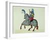 Knight and Horse in Armour, Plate from "A History of the Development and Customs of Chivalry"-Friedrich Martin Von Reibisch-Framed Giclee Print