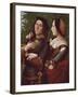 Knight and Lady, Ferrara School-null-Framed Giclee Print