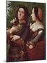 Knight and Lady, Ferrara School-null-Mounted Giclee Print