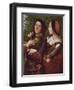 Knight and Lady, Ferrara School-null-Framed Giclee Print