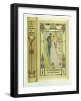 Knight and Lady with Holy Grail-null-Framed Giclee Print