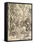 Knight and Lansquenet, C1497-Albrecht Durer-Framed Stretched Canvas