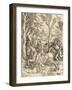 Knight and Lansquenet, C1497-Albrecht Durer-Framed Giclee Print