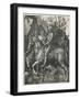 Knight, Death, and the Devil, 1513-Albrecht Dürer-Framed Giclee Print