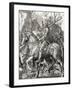 Knight, Death, and the Devil-Albrecht Dürer-Framed Art Print