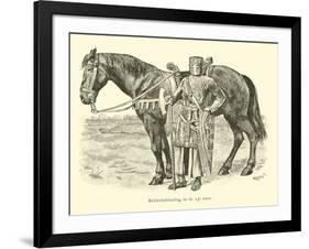 Knight in Armour, 13th Century-Willem II Steelink-Framed Giclee Print