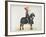 Knight in Armour on his Horse, Plate from 'A History of the Development and Customs of Chivalry'-Friedrich Martin Von Reibisch-Framed Giclee Print