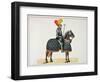 Knight in Armour on his Horse, Plate from 'A History of the Development and Customs of Chivalry'-Friedrich Martin Von Reibisch-Framed Giclee Print