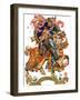 "Knight in Shining Armor,"July 17, 1926-Joseph Christian Leyendecker-Framed Premium Giclee Print