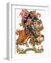 "Knight in Shining Armor,"July 17, 1926-Joseph Christian Leyendecker-Framed Giclee Print