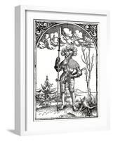 Knight in War Harness-Hieronymus Deckinger-Framed Giclee Print