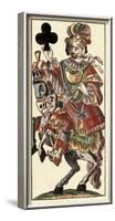 Knight of Clubs (Bauern Hochzeit Deck)-Andreas Benedictus Gobl-Framed Art Print