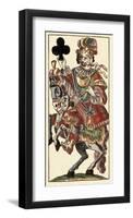 Knight of Clubs (Bauern Hochzeit Deck)-Andreas Benedictus Gobl-Framed Art Print