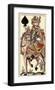 Knight of Spades (Bauern Hochzeit Deck)-Andreas Benedictus Gobl-Framed Art Print