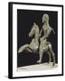 Knight on Horseback, Bronze Votive Statue Found in Campania, Italy, 3rd Century BC-null-Framed Giclee Print