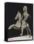 Knight on Horseback, Bronze Votive Statue Found in Campania, Italy, 3rd Century BC-null-Framed Stretched Canvas