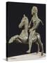 Knight on Horseback, Bronze Votive Statue Found in Campania, Italy, 3rd Century BC-null-Stretched Canvas