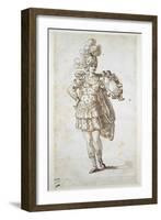 Knight or Squire Bearing a Shield-Inigo Jones-Framed Giclee Print