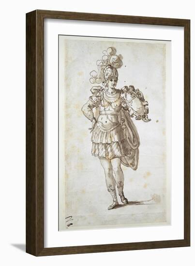 Knight or Squire Bearing a Shield-Inigo Jones-Framed Giclee Print