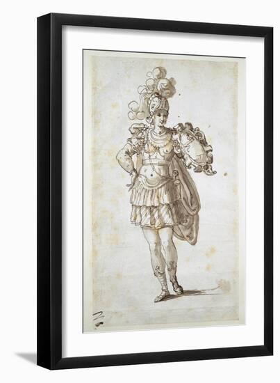 Knight or Squire Bearing a Shield-Inigo Jones-Framed Giclee Print