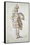 Knight or Squire Bearing a Shield-Inigo Jones-Framed Stretched Canvas
