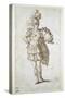 Knight or Squire Bearing a Shield-Inigo Jones-Stretched Canvas