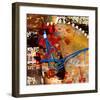 Knight Takes Queen-Jay Molando-Framed Art Print