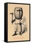 'Knight with a Casque', c1860, (c1860)-John Leech-Framed Stretched Canvas