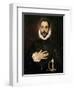 Knight with His Hand on His Breast-El Greco-Framed Giclee Print